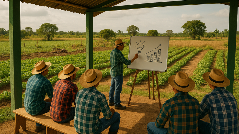 Para Fabio Jose Gentil Pereira Rosa, preparar o produtor é o primeiro passo para consolidar uma agricultura moderna e sustentável.